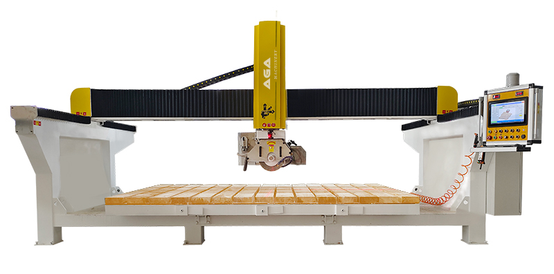 CNC bridge saw 5axis supply sale machine cutting granite marble quartz countertops kitchen vanity slabs wholesale manufcturer