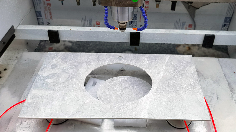 Sink cutout machine for granite countertop vanity for sale