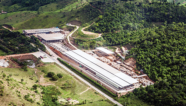 Brazilian granite quarry