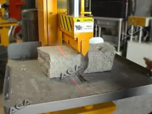 splitting natural stones