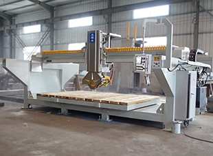 New granite bridge saw cutting Granite
