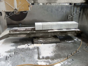 machine cutting tombstone