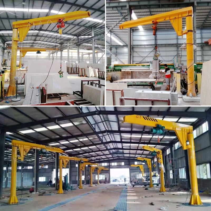 Crane for lifting granite slabs