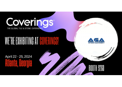 Coverings 2024 Exhibition AGA Machinery 